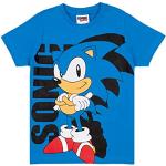 Sonic The Hedgehog T-Shirt Jungen Blau Überschallspiel Kids Top 11-12 Jahre