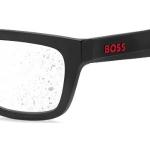 Schwarze HUGO BOSS BOSS Herrensonnenbrillen aus Gummi 