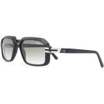 Schwarze Cazal Rechteckige Herrensonnenbrillen Größe XL 