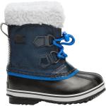 Blaue Sorel Yoot Pac Winterstiefel & Winter Boots aus Filz wasserdicht für Kinder 