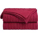 Rote Sofaüberwürfe & Sofahussen aus Baumwolle maschinenwaschbar 