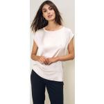 Reduzierte Beige Soyaconcept Blusenshirts aus Jersey für Damen Größe M 