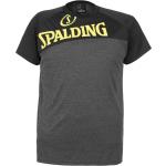 Neongelbe Spalding T-Shirts für Herren Größe M 