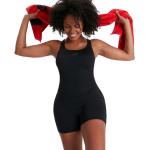 Schwarze Klassische Speedo Endurance Damenbadeanzüge & Damenschwimmanzüge aus Polyester Größe XXL 
