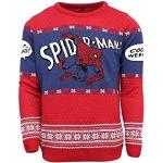 Spiderman Weihnachtspullover & Christmas Sweater Größe XL 
