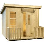 Hellbeige Moderne Palmako Spielhäuser aus Holz 