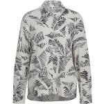 Graue Print Langärmelige Sportalm Kitzbühel Blusenshirts aus Jersey für Damen Größe XL 