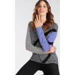 Bunte Sportalm Kitzbühel Rundhals-Auschnitt Rundhals-Pullover für Damen Größe M 