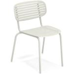 Stapelbarer Stuhl Mom metall weiß / Metall - Emu - Weiß