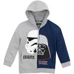Blaue Star Wars Darth Vader Kindersweatshirts für Jungen Größe 116 