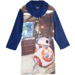 Blaue Langärmelige Star Wars Kinderbademäntel aus Baumwolle 