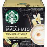 Starbucks Madagascar Vanilla Macchiato für NESCAFÉ Dolce Gusto (1 x 12 Kapseln)