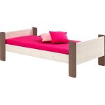 Braune Steens for Kids Betten aus Massivholz 90x200 cm 