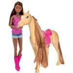 Simba Steffi Love Pferde & Pferdestall Puppen Tiere für 3 bis 5 Jahre 