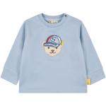 Blaue Steiff Kindersweatshirts aus Elastan für Babys Größe 86 