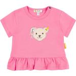 Pinke Steiff Kinder-T-Shirts Tiere aus Elastan für Babys Größe 74 