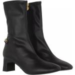Stella McCartney Boots & Stiefeletten - Falabella Stretch Ankle Boots - Gr. 38 (EU) - in Schwarz - für Damen - aus Textil & Leder & Leder & glatt - Gr. 38 (EU)
