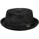 Schwarze Vintage Stetson Fedora Hüte für Herren Größe S 