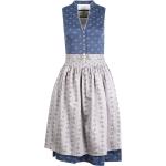 Blaue Stockerpoint Dirndl & Trachtenkleider aus Baumwolle für Damen Größe L 