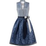 Blaue Stockerpoint Dirndl & Trachtenkleider aus Polyester für Damen Größe L 