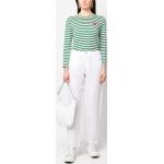 Reduzierte Weiße Armani Emporio Armani Straight Leg Jeans für Damen Größe XS Weite 30 