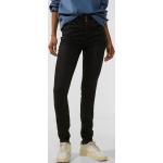 Reduzierte Schwarze Street One Slim Jeans für Damen 