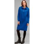 Reduzierte Blaue Street One Winterkleider für Damen Größe L 