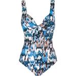 Blaue Print SUNFLAIR Damenbadeanzüge & Damenschwimmanzüge aus Elastan Größe M 