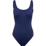 Mitternachtsblaue Klassische SUNFLAIR Damenbadeanzüge & Damenschwimmanzüge aus Elastan Größe L 