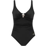 Schwarze Elegante Sunseeker Damenbadeanzüge & Damenschwimmanzüge aus Mikrofaser 