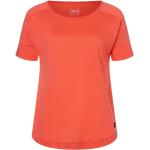Reduzierte Korallefarbene Super.Natural T-Shirts aus Wolle für Damen Größe S 