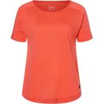 Reduzierte Korallefarbene Super.Natural T-Shirts aus Wolle für Damen Größe XS 