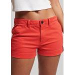 Reduzierte Rote Vintage Superdry Chino Shorts für Damen Größe S 