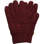Rote Superdry Strick-Handschuhe für Herren 