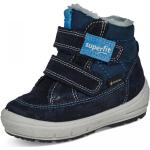 Blaue Superfit Gore Tex Winterstiefel & Winter Boots Klettverschluss aus Polyurethan für Kinder Größe 24 