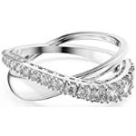 Reduzierte Weiße Romantische Swarovski Ringe aus Kristall 