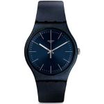 Königsblau Swatch Armbanduhren aus Kunststoff 