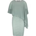 Pistaziengrüne Elegante Knielange U-Ausschnitt Cocktailkleider aus Polyester für Damen Größe L 