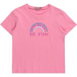 Dunkelviolette United Colors of Benetton Kinder-T-Shirts aus Jersey für Mädchen 