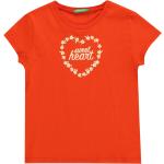 Beige United Colors of Benetton Kinder-T-Shirts aus Jersey für Mädchen 
