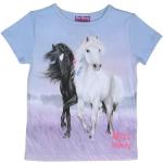 - T-Shirt Miss Melody - Black Angel & Miss Melody In Serenity Blue, Gr.128 serenity blue 128