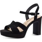 Schwarze Tamaris High-Heel Sandaletten für Damen Größe 40 