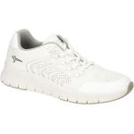 Weiße Tamaris Flache Sneaker aus Gummi mit herausnehmbarem Fußbett für Damen Größe 42 