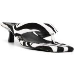 Schwarze Zebra Senso Damensandalen Größe 35 