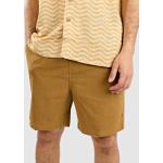 Sandfarbene Shorts & kurze Hosen aus Leinen für Herren 