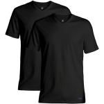 TED BAKER Herren T-Shirt 2er Pack - V-Ausschnitt, Kurzarm, Modal Schwarz M