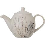 Beige Bloomingville Bea Teekannen aus Keramik 
