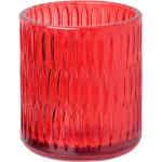 Rote 9 cm My Home Teelichtgläser aus Glas 