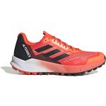 Reduzierte Rote adidas Terrex Agravic Flow Trailrunning Schuhe aus Gummi stoßdämpfend für Herren Größe 44 