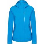 Blaue Wasserdichte Atmungsaktive The North Face Nachhaltige Damenregenjacken aus Polyester Größe XS 
